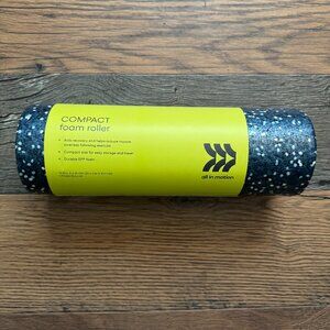 All in Motion Compact Foam Roller – 12" Exercise & Recovery Roller